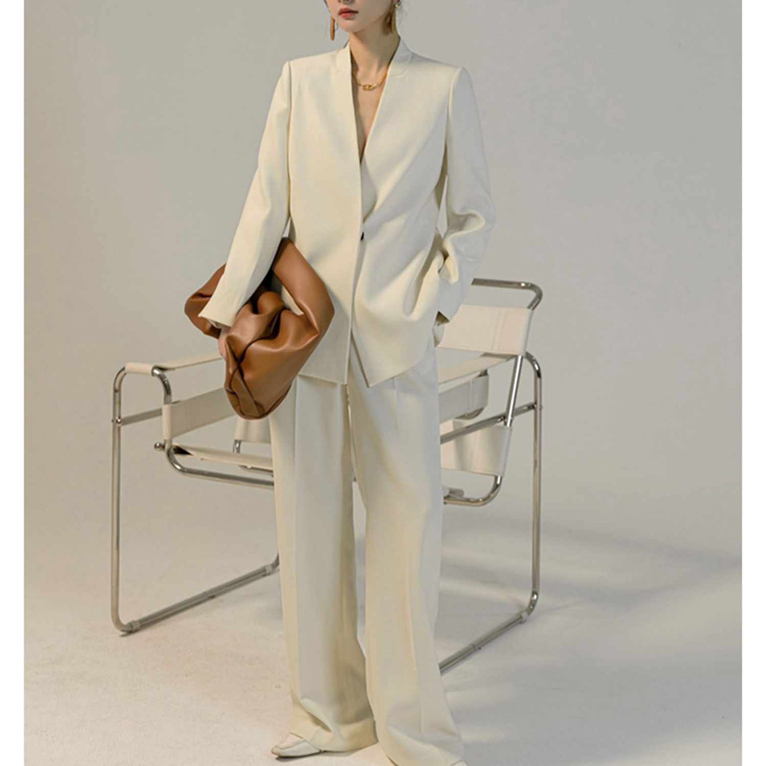 Women'S Fashion Middle Ages - Allingentle Women's Suit Pantsuit 2 Piece