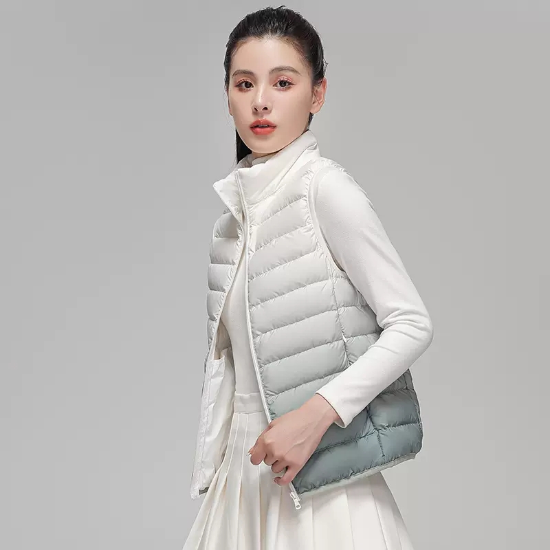 Women Fashion Gradient Ultra L - Puffer Vest Fashion Women incelemesi ve fiyatı