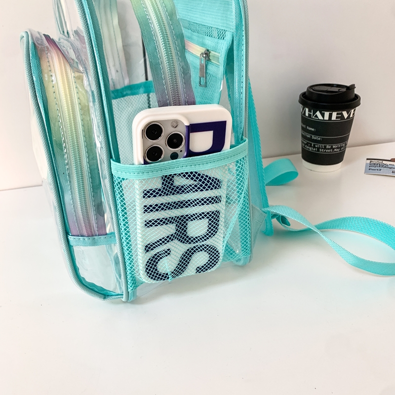 PVC Transparent Zipper Large C - Women'S Fashion Backpack incelemesi ve fiyatı
