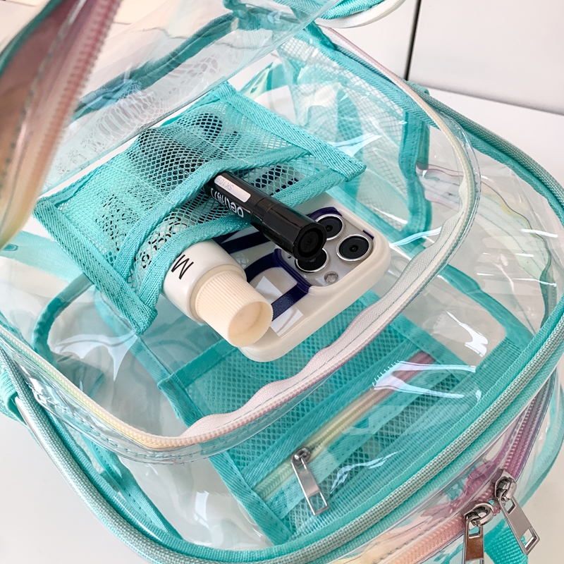 PVC Transparent Zipper Large C - Women'S Fashion Backpack incelemesi ve fiyatı