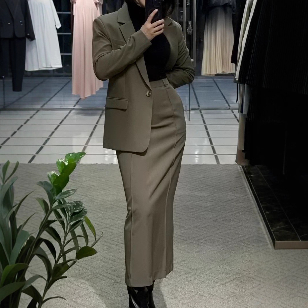 Allingentle Skirt Suit Women's - Women'S Fashion Middle Ages incelemesi ve fiyatı