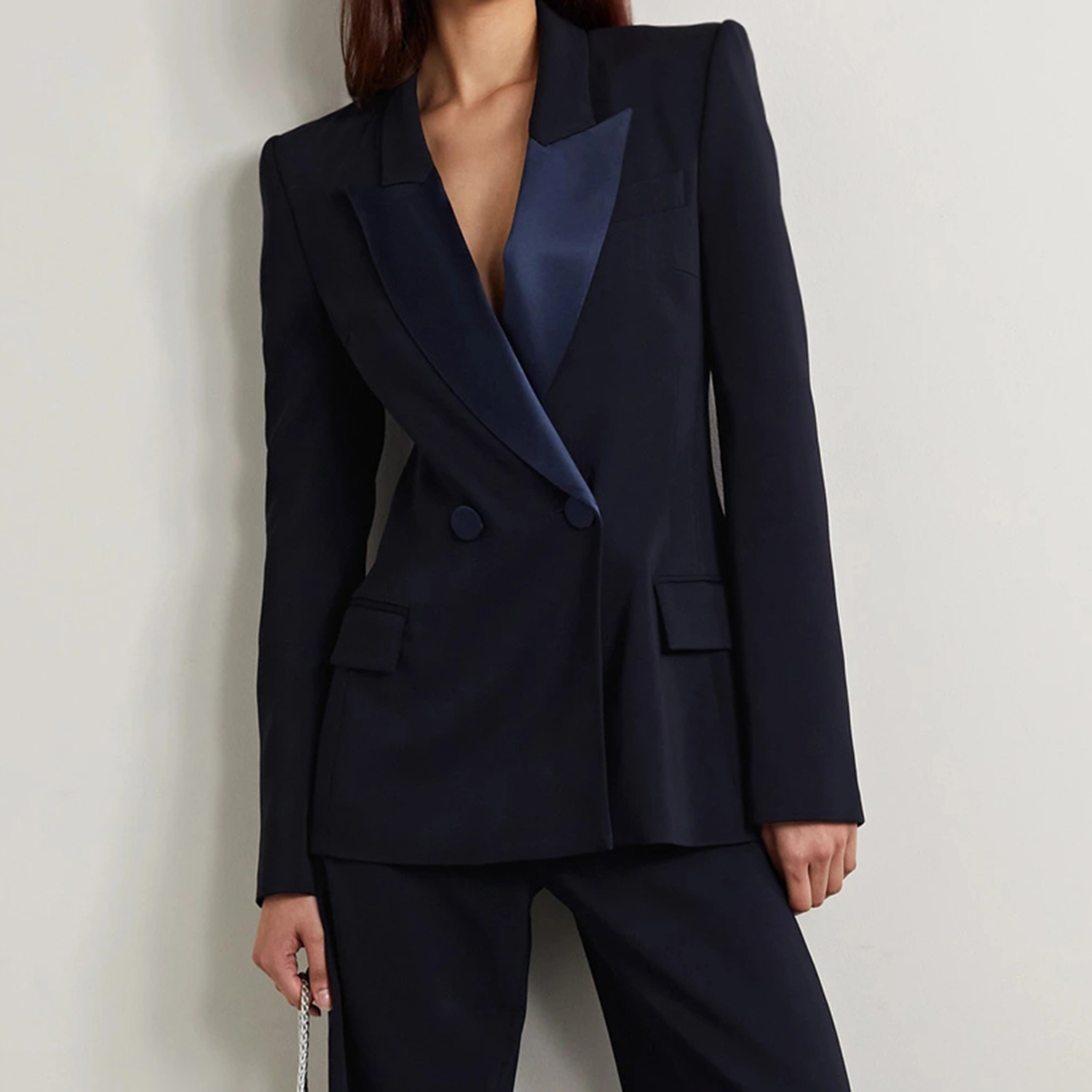 Allingentle Deep Blue Lapel Wo - Women'S Fashion Middle Ages incelemesi ve fiyatı