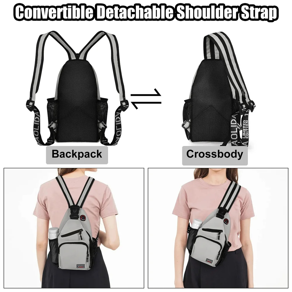 Multi-pocket Casual Chest Bag  - Women'S Fashion Backpack incelemesi ve fiyatı