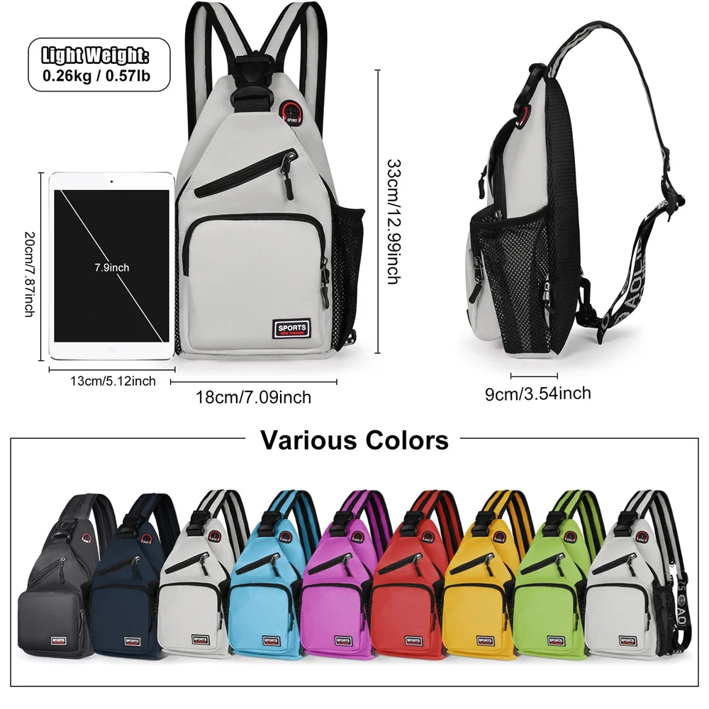Multi-pocket Casual Chest Bag  - Women'S Fashion Backpack incelemesi ve fiyatı