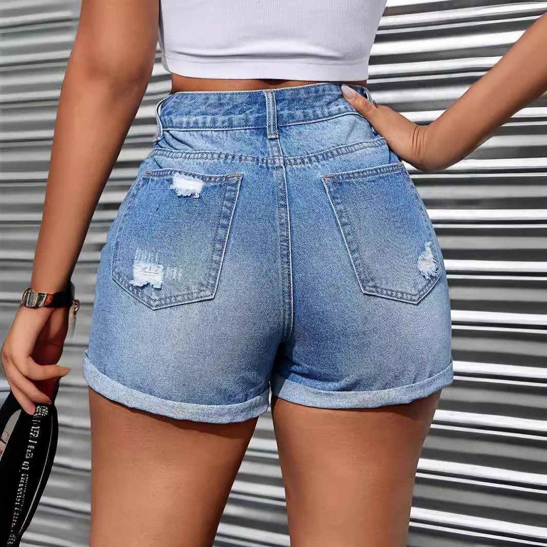 Denim Shorts Women Distressed  - Women'S Fashion Trousers incelemesi ve fiyatı