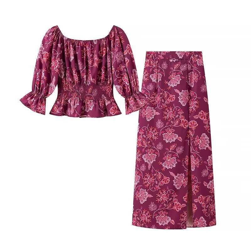 Women's Fashion Printed Off-Sh - Fashion Women Picture incelemesi ve fiyatı