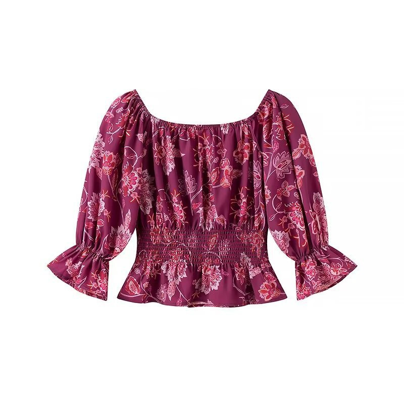 Women's Fashion Printed Off-Sh - Fashion Women Picture incelemesi ve fiyatı