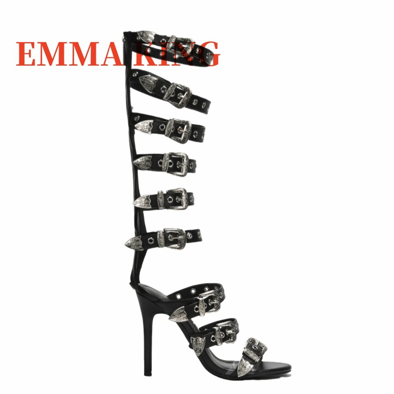 Womens Round Toe High Heels Ba - Fashion Women Belt incelemesi ve fiyatı