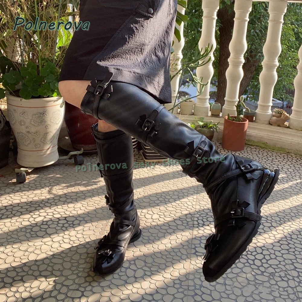 Black Bowknot Fashion Long Boo - Women'S Fashion Trends Spring 2026 incelemesi ve fiyatı