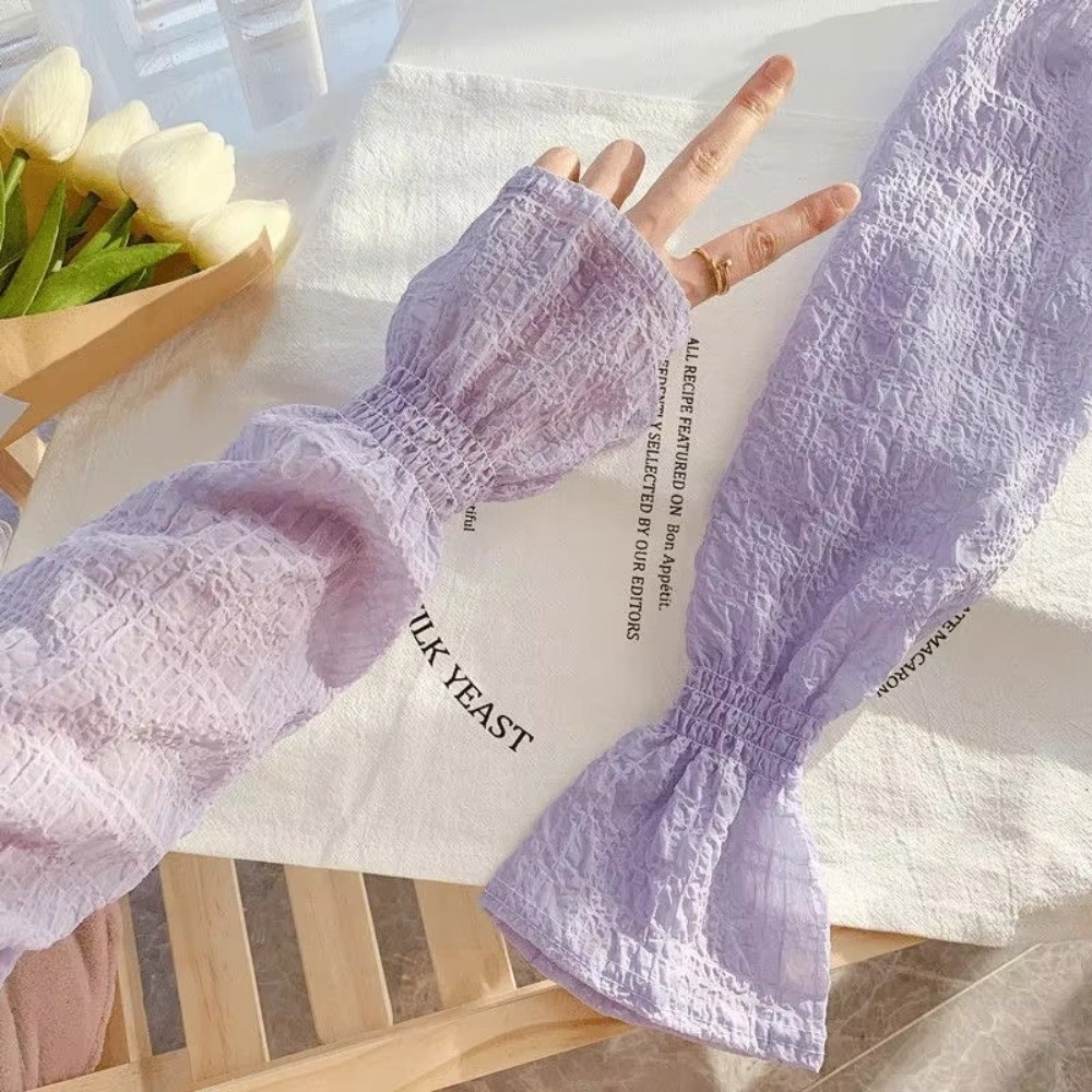 Fashion Lace Mesh Sun Protecti - Women Fashion Gloves incelemesi ve fiyatı