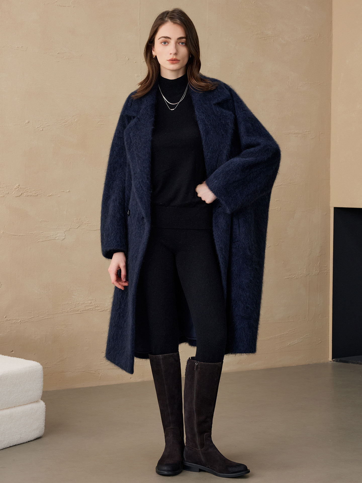 Allingentle Women's Blazer Woo - Women'S Fashion Long Coat incelemesi ve fiyatı
