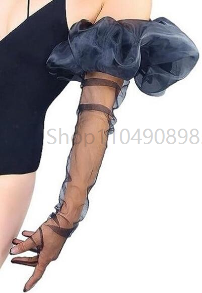 Women Long Gloves Puffy Detach - Women Fashion Gloves incelemesi ve fiyatı