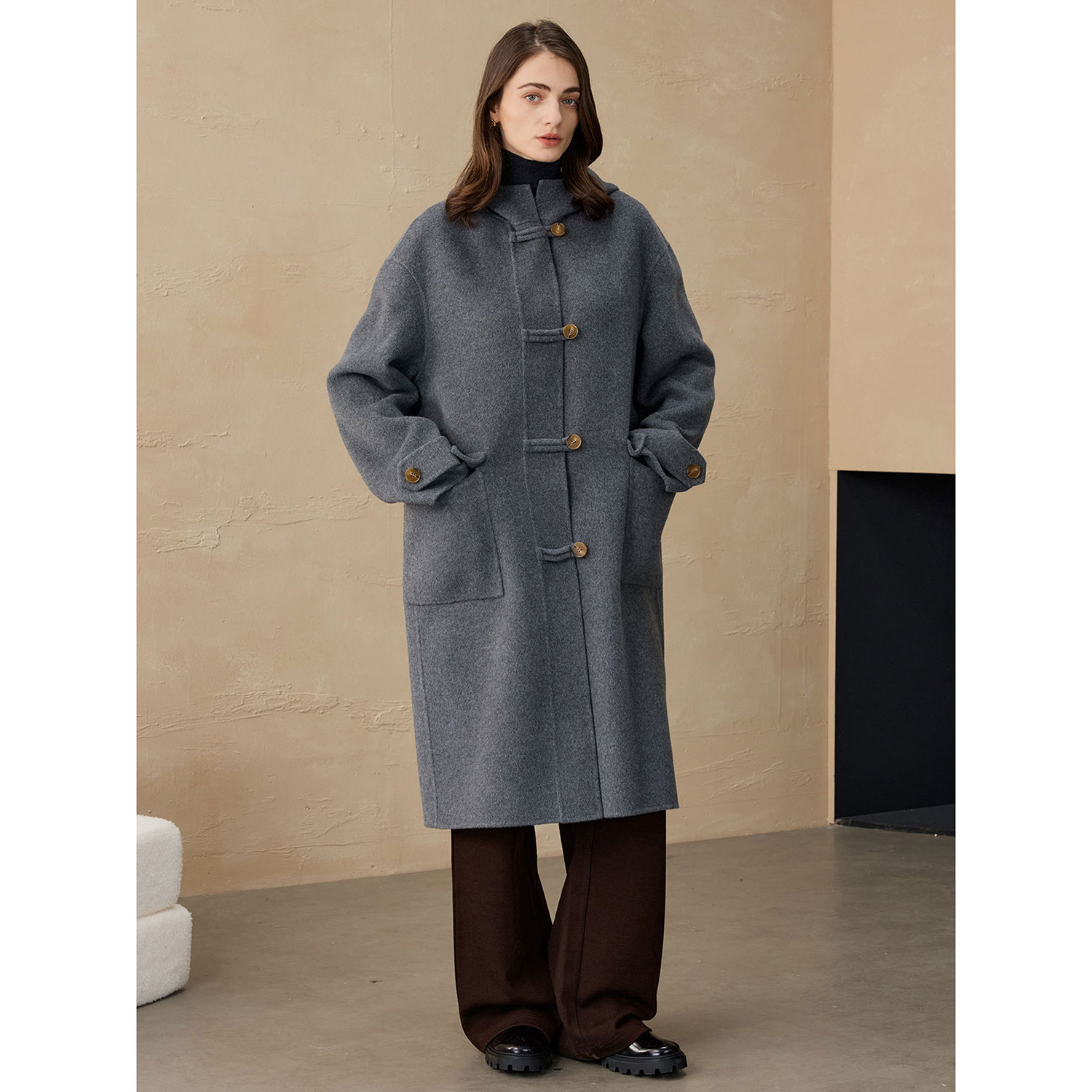 Allingentle Women's Blazer Woo - Women'S Fashion Long Coat incelemesi ve fiyatı