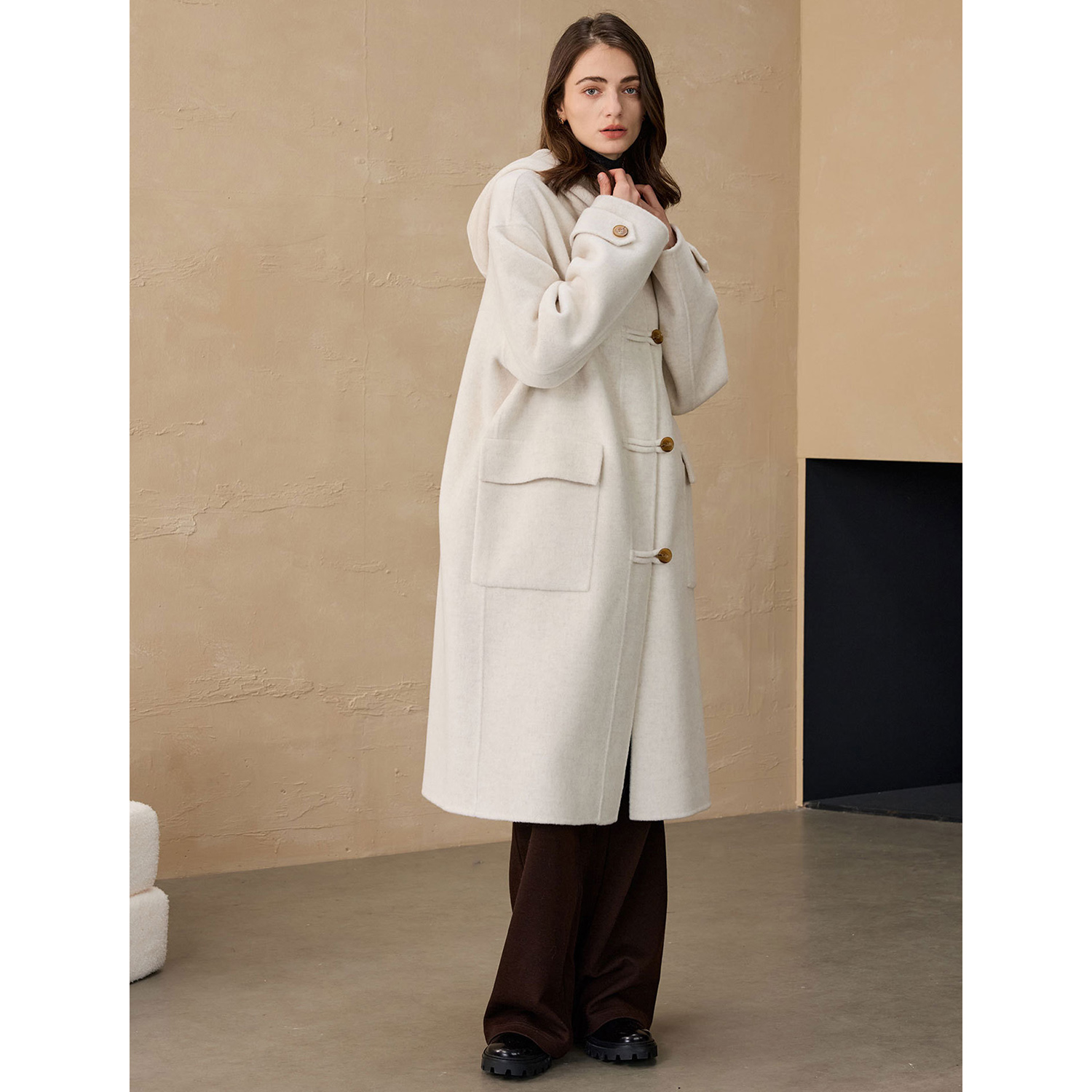 Allingentle Women's Blazer Woo - Women'S Fashion Long Coat incelemesi ve fiyatı