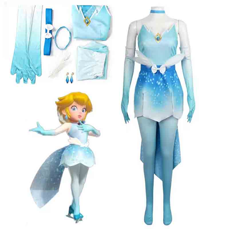 Princess Peach Toadstool Dress - Women Fashion Gloves incelemesi ve fiyatı