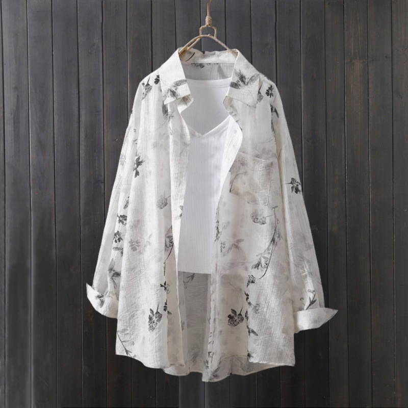 Tencel shirt women's thin coat - Women'S Fashion Long Coat incelemesi ve fiyatı