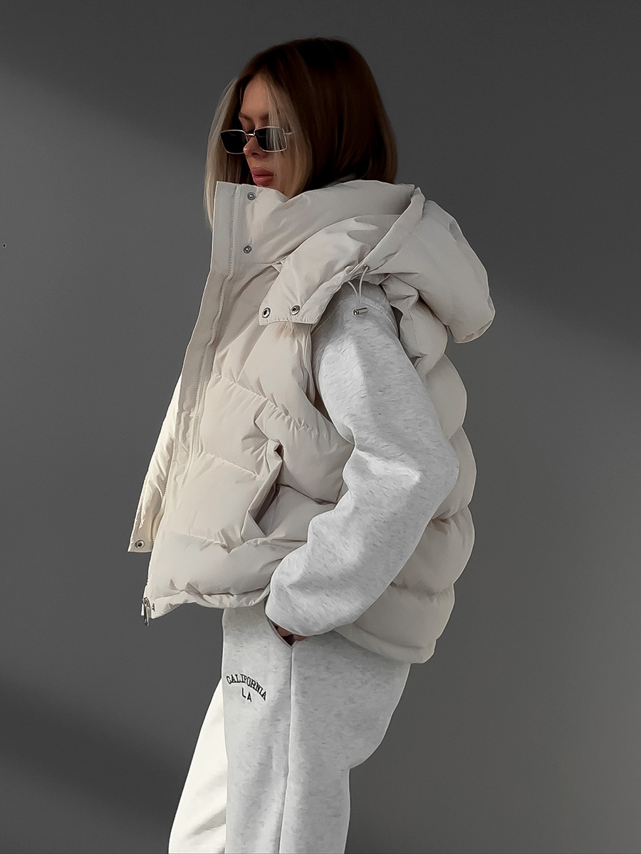 Women's Autumn Winter Sleevele - Puffer Vest Fashion Women incelemesi ve fiyatı