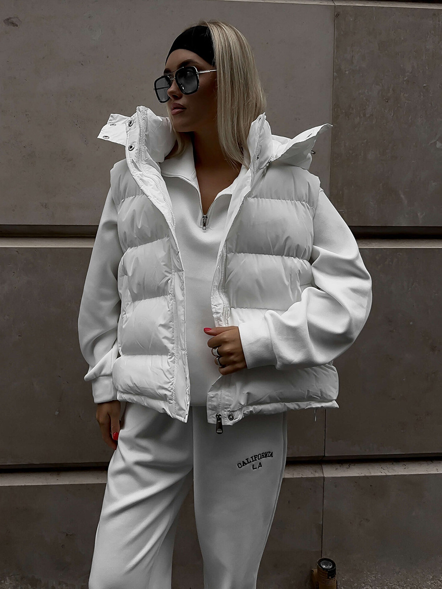 Women's Autumn Winter Sleevele - Puffer Vest Fashion Women incelemesi ve fiyatı