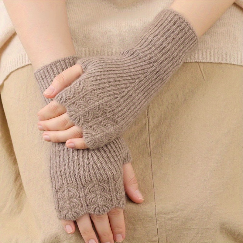 New Warm Half Finger Open Fing - Women Fashion Gloves incelemesi ve fiyatı