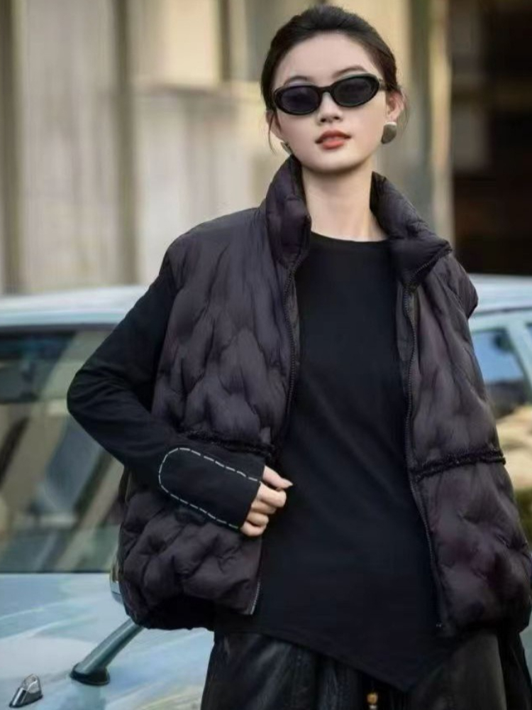 Fashion Y2k Down Vest Women Wi - Puffer Vest Fashion Women incelemesi ve fiyatı