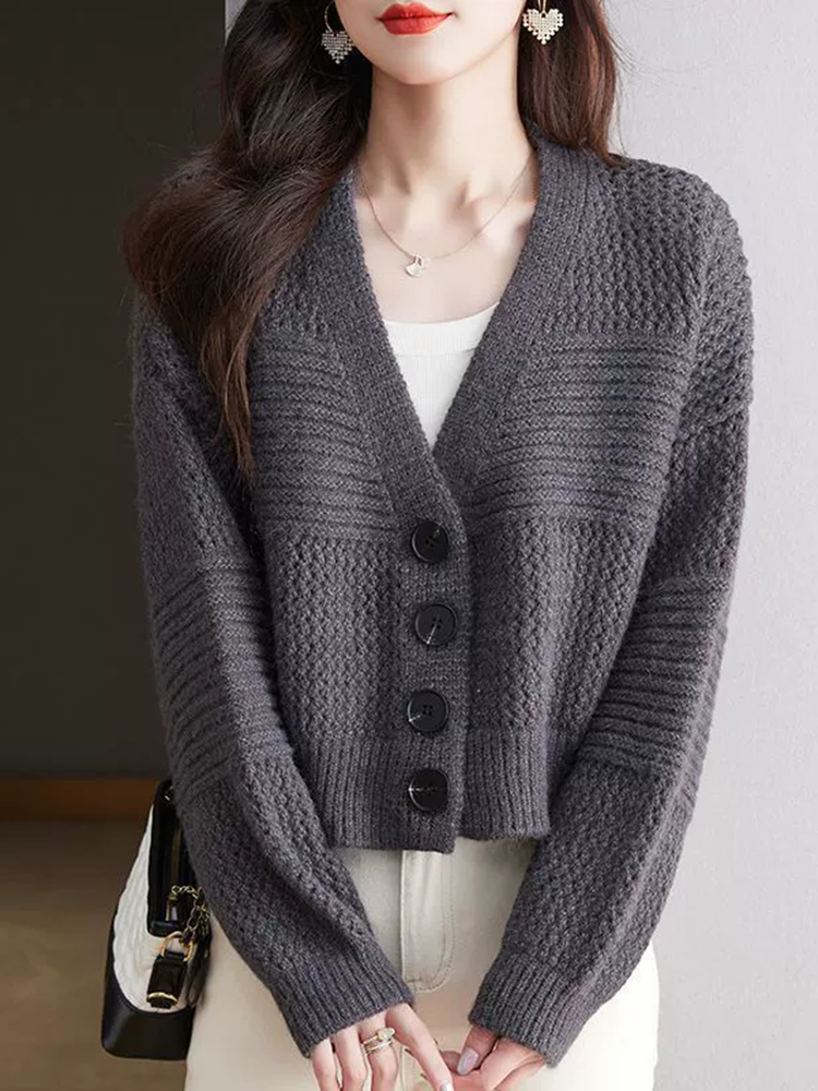 Women's Casual Short Knitted C - Women'S Fashion Gilet incelemesi ve fiyatı