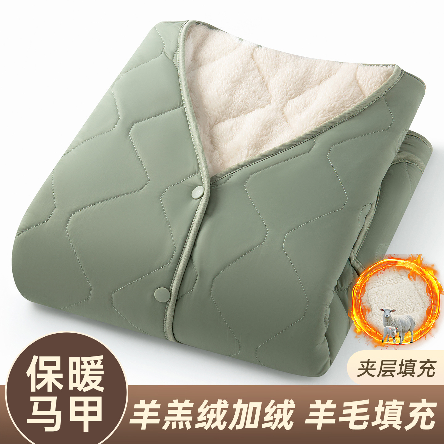 WoolenShearling Vest Luxurious - Women'S Fashion Gilet incelemesi ve fiyatı