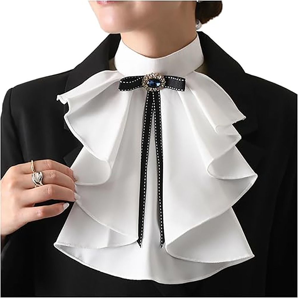 Ruffled Design Lolita Jabot Ne - Women'S Fashion Victorian incelemesi ve fiyatı