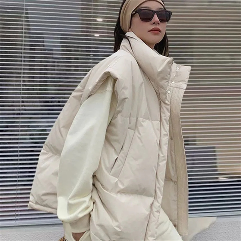 2024 New Korean Winter Jackets - Puffer Vest Fashion Women incelemesi ve fiyatı