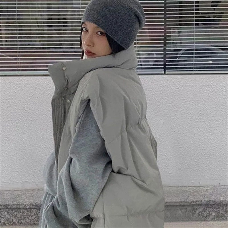 2024 New Korean Winter Jackets - Puffer Vest Fashion Women incelemesi ve fiyatı