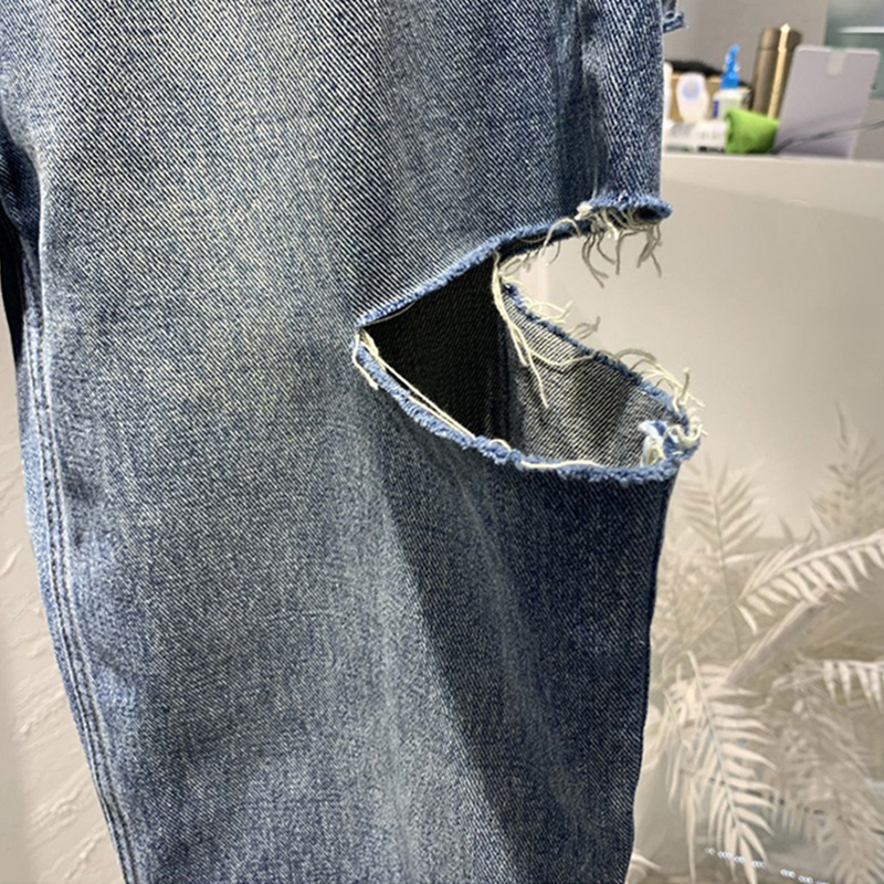 Summer Women Ripped Jeans High - Women'S Fashion Trousers incelemesi ve fiyatı