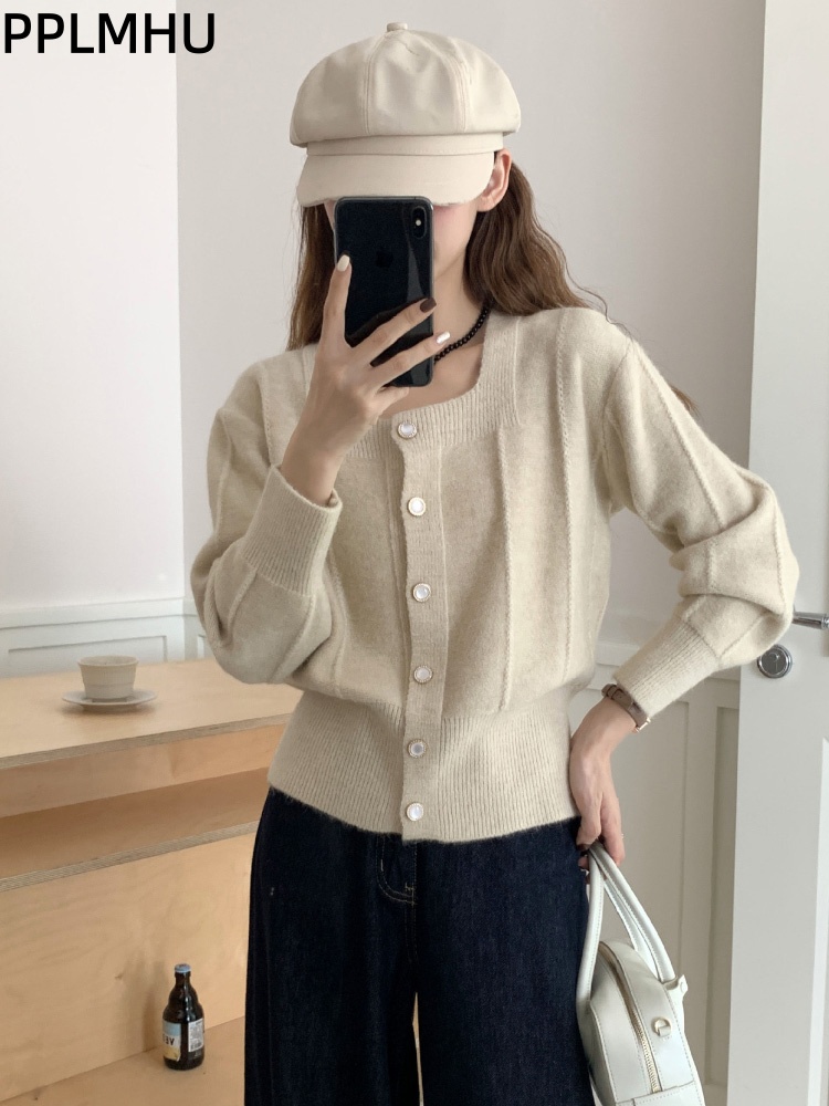 Korean Fashion Square Collar K - Women'S Fashion Gilet incelemesi ve fiyatı