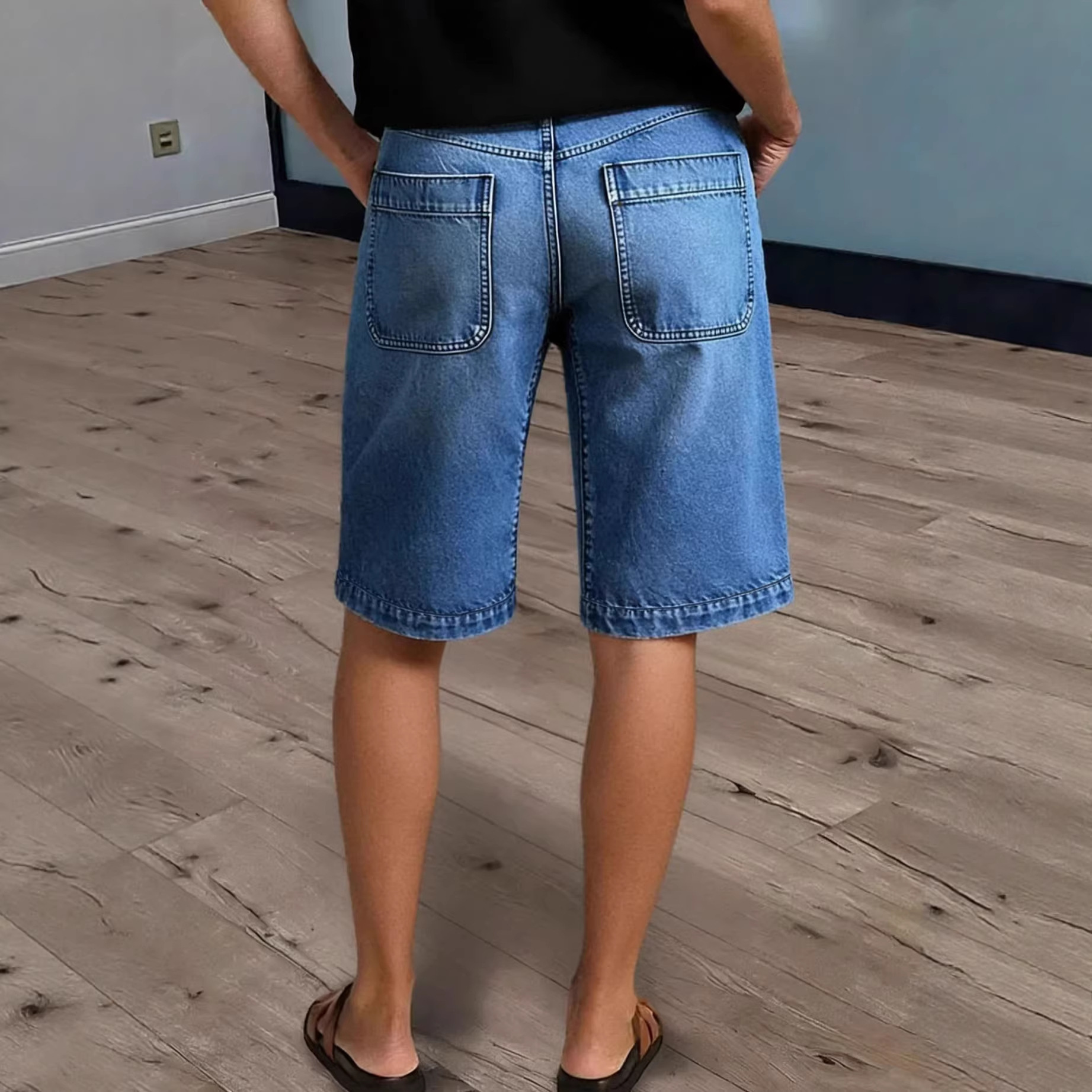 Women Knee Length Denim Shorts - Women'S Fashion Trousers incelemesi ve fiyatı