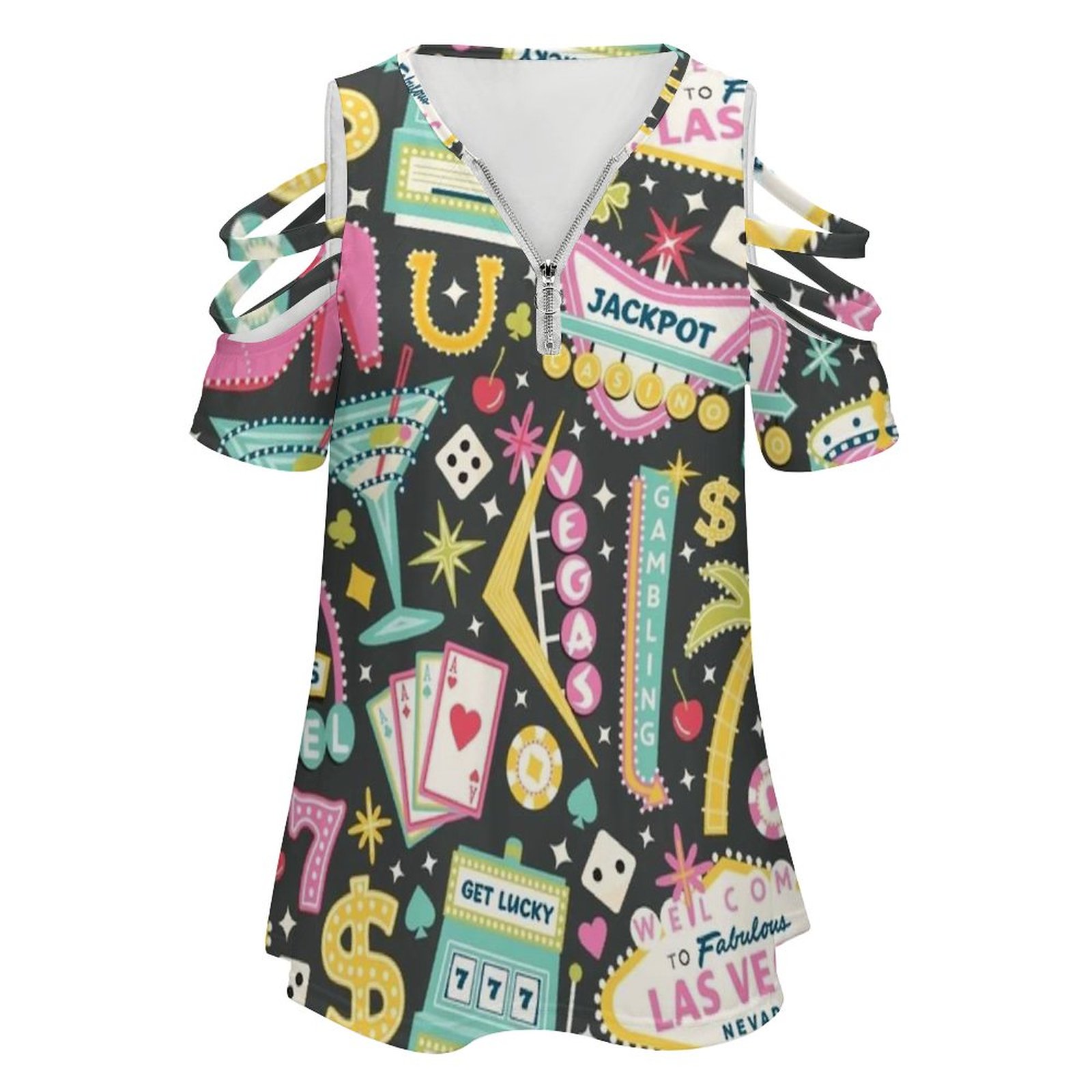 Viva Las Vegas Women's T-Shirt - Women Fashion Vector incelemesi ve fiyatı