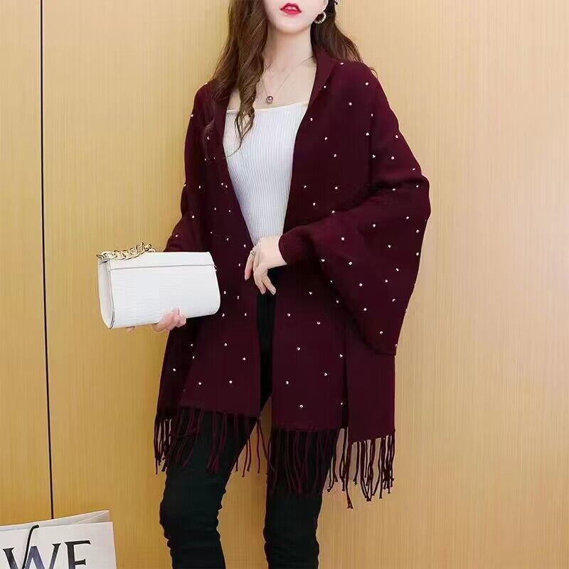 4 Colors Soild Cloak Oversize  - Women'S Fashion Long Coat incelemesi ve fiyatı
