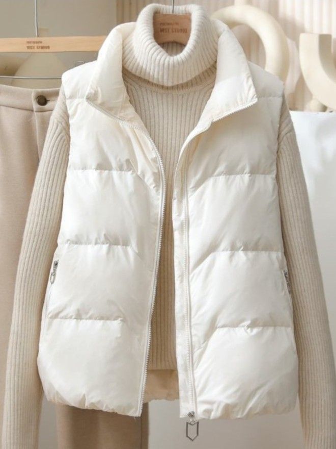 2025 New Winter Warm Cropped V - Puffer Vest Fashion Women incelemesi ve fiyatı