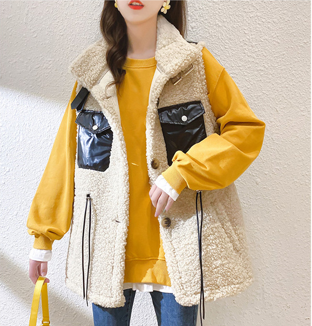 New Wool Waistcoat Women Fashi - Women'S Fashion Gilet incelemesi ve fiyatı