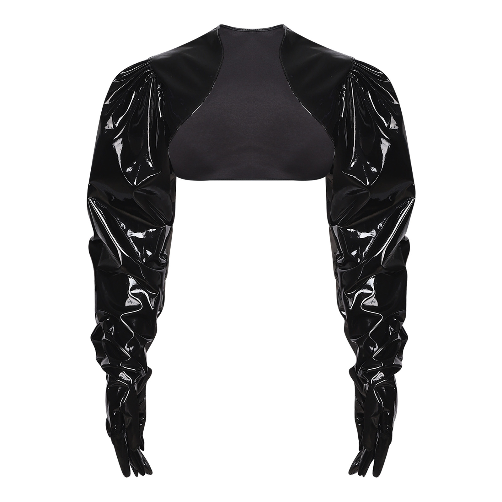 Womens Wet Look PU Leather Car - Women'S Fashion Long Coat incelemesi ve fiyatı