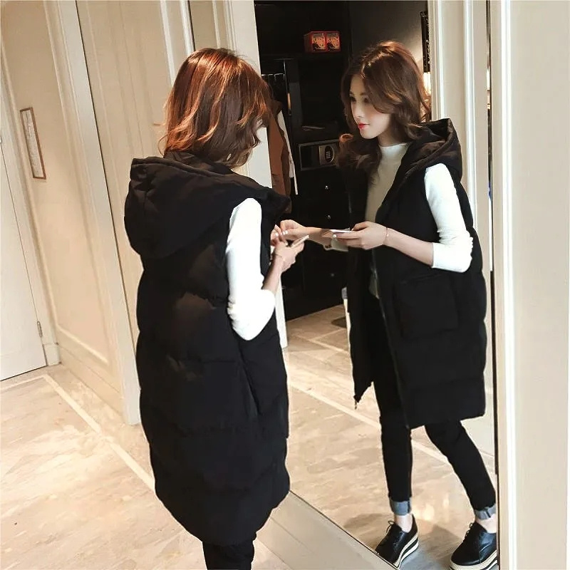 2026 New Winter Sleeveless Tan - Puffer Vest Fashion Women incelemesi ve fiyatı