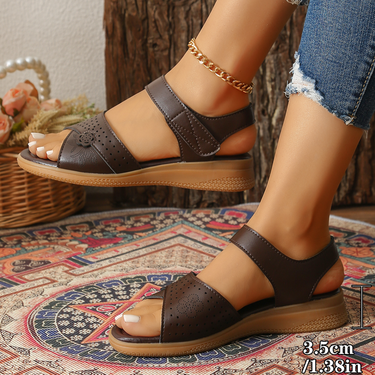 Women Summer Soft Soles Middle - Women'S Fashion Middle Ages incelemesi ve fiyatı