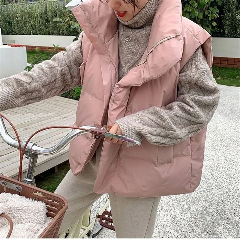 2024 New Korean Vest Puffer Ja - Puffer Vest Fashion Women incelemesi ve fiyatı