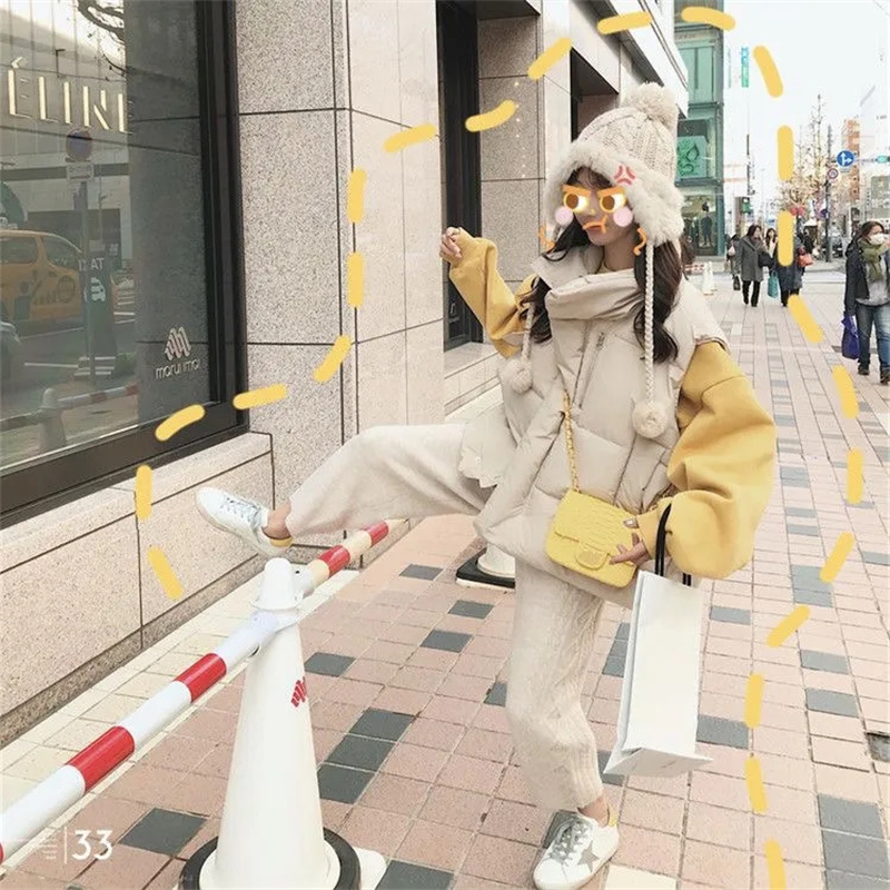 2024 New Korean Vest Puffer Ja - Puffer Vest Fashion Women incelemesi ve fiyatı