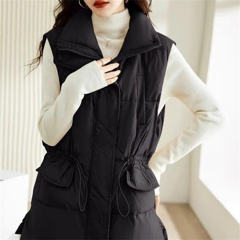 2025 New Women's Medium-length - Puffer Vest Fashion Women incelemesi ve fiyatı