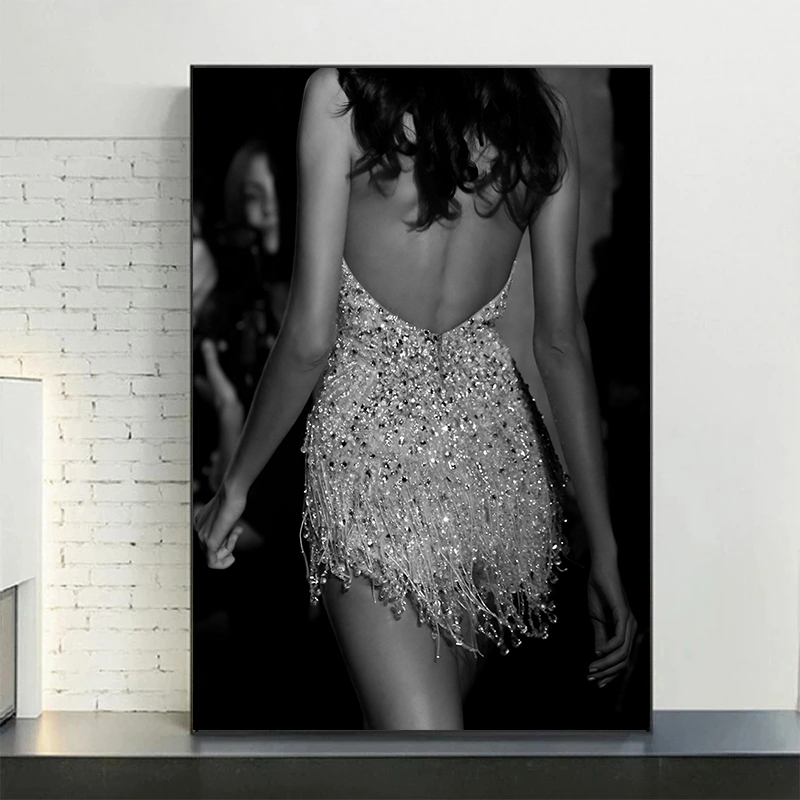 1pc frameless canvas painting  - Fashion Women Picture incelemesi ve fiyatı