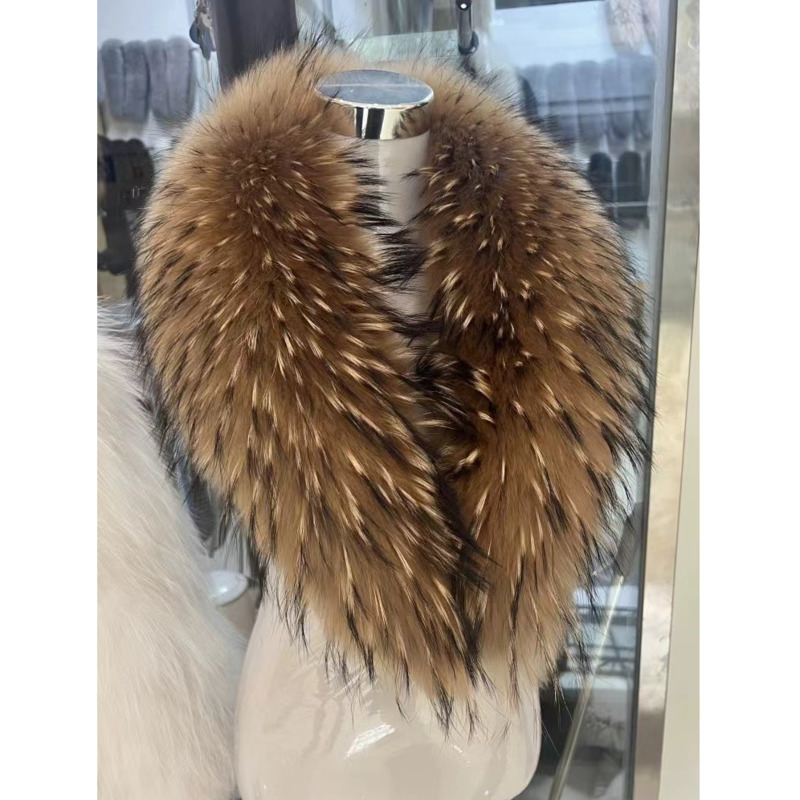 Raccoon Fur Collar Female Wint - Women'S Fashion Long Coat incelemesi ve fiyatı