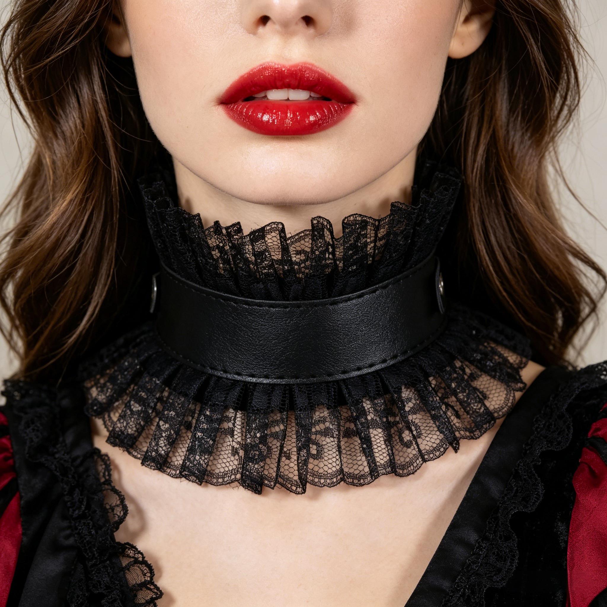 Women Vintage Fake Collar Goth - Women'S Fashion Victorian incelemesi ve fiyatı