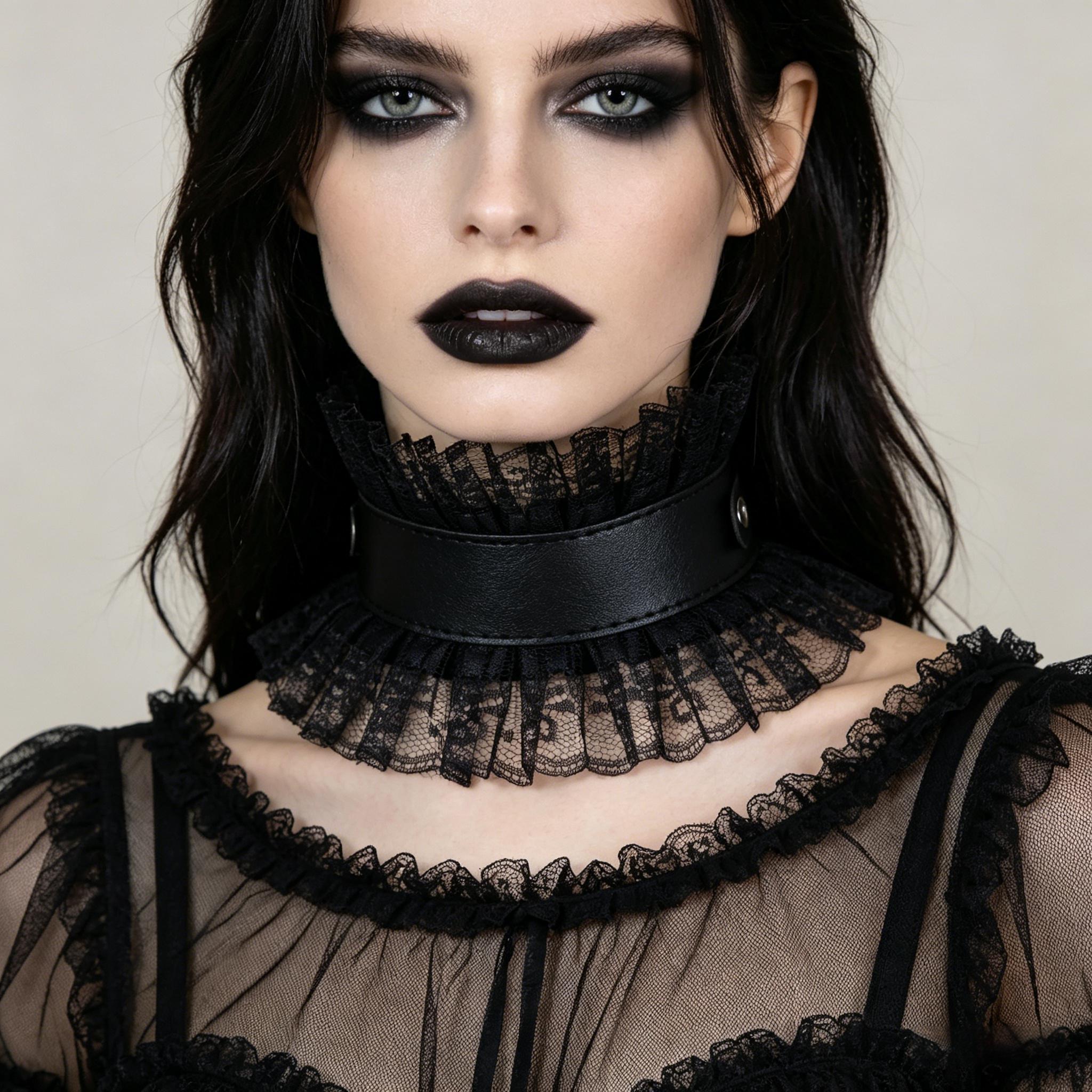 Women Vintage Fake Collar Goth - Women'S Fashion Victorian incelemesi ve fiyatı