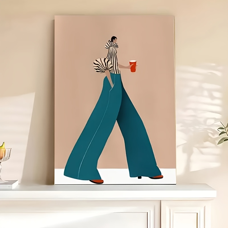 Fashionable Blue Pants Woman P - Fashion Women Picture incelemesi ve fiyatı