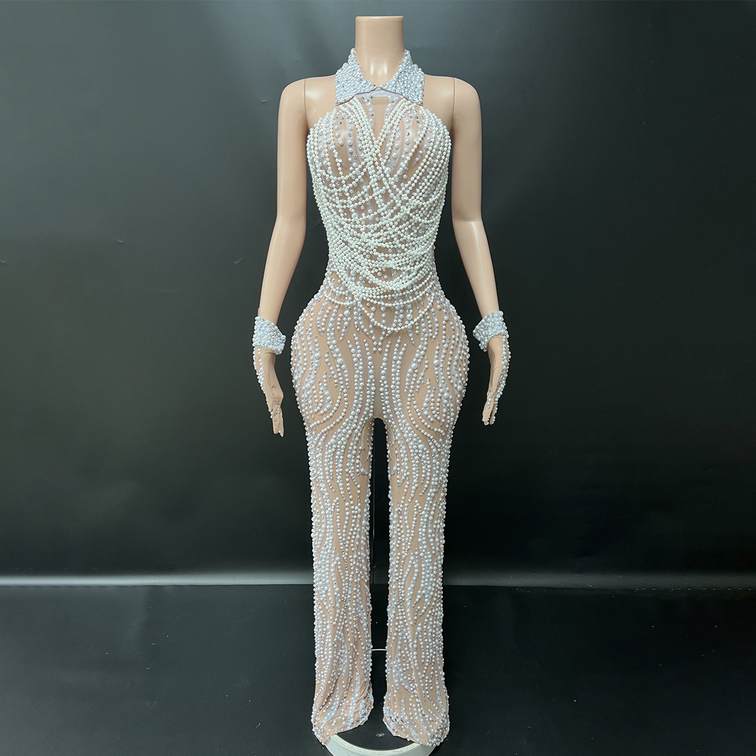 Elegant Luxury Beaded Rhinesto - Women Fashion Gloves incelemesi ve fiyatı