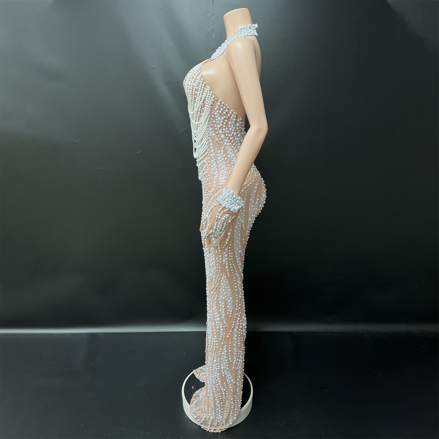 Elegant Luxury Beaded Rhinesto - Women Fashion Gloves incelemesi ve fiyatı