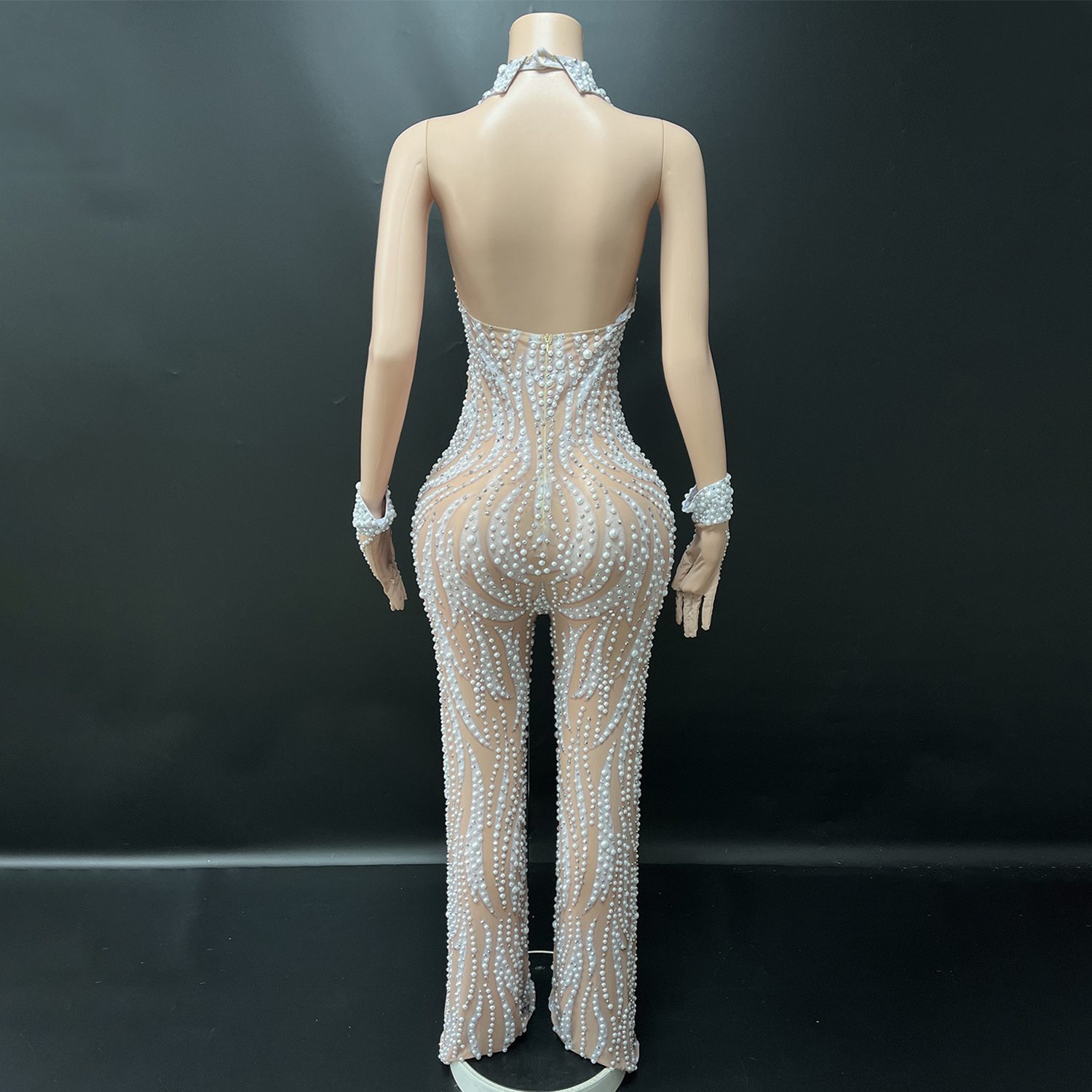 Elegant Luxury Beaded Rhinesto - Women Fashion Gloves incelemesi ve fiyatı